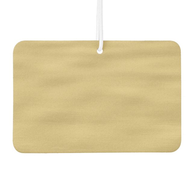 Cool Sandy Beach Look Car Air Freshener (Front)