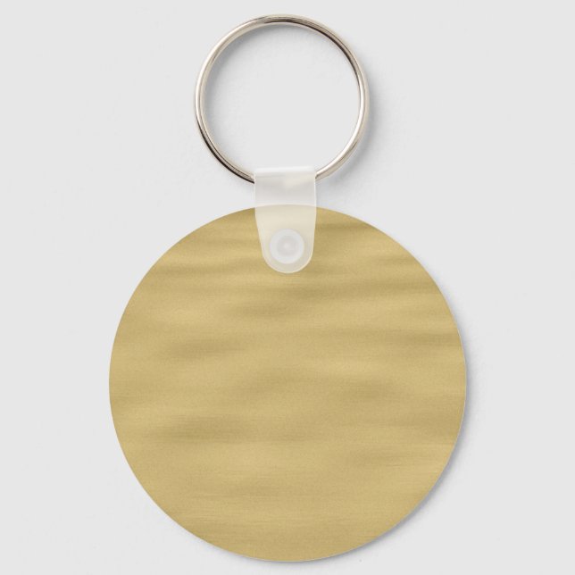 Cool Sandy Beach Look Key Ring (Front)