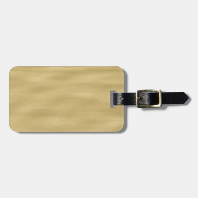 Cool Sandy Beach Look Luggage Tag (Front Horizontal)