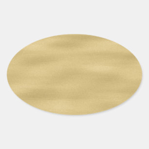 Cool Sandy Beach Look Oval Sticker