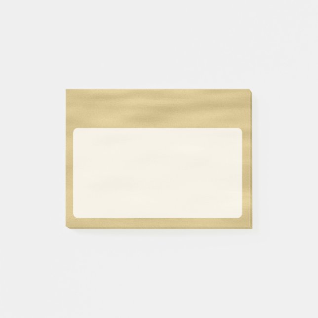Cool Sandy Beach Look Post-it Notes (Front)