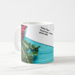 Cool Santa Claus Letter Coffee Mug