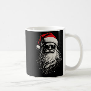 Cool Santa Clause Christmas Funny Santa Sungles Me Coffee Mug