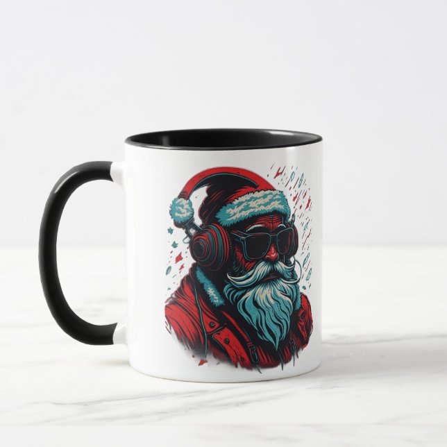 Cool Santa Mug (Left)