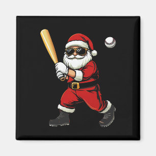 Cool Santa Playing Sell Christmas Sell Men Boys Magnet