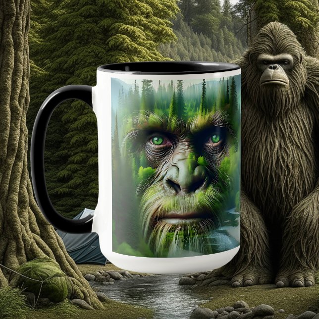 Cool Sasquatch in the Woods Mug (Creator Uploaded)