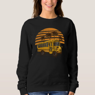 Cool School Bus Driver Costume For Men And Women V Sweatshirt