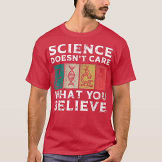Cool Science Art For Men Women Scientist Science L T-Shirt