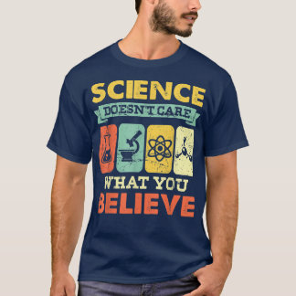 Cool Science Art For Men Women Scientist Science L T-Shirt