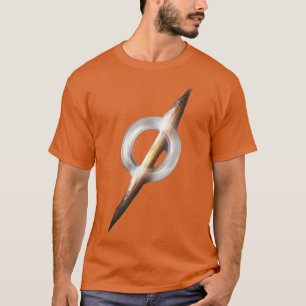 Cool Science Geek T Shirt Black Hole