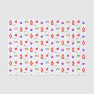 Cool Science Pattern Tissue Paper