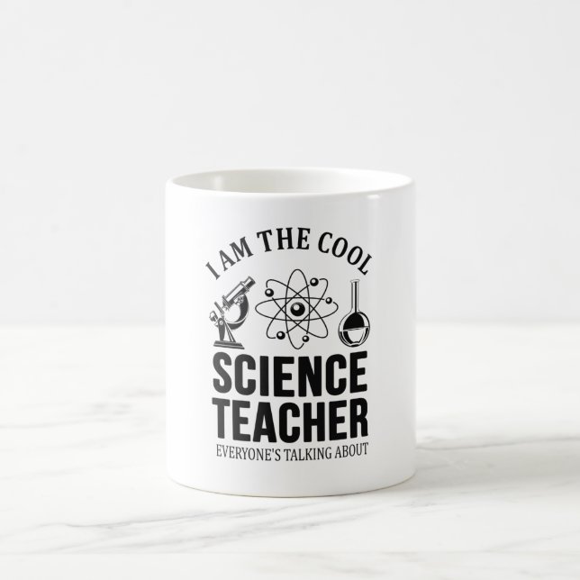 Cool Science Teacher Gift Coffee Mug (Center)