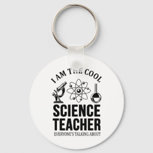 Cool Science Teacher Key Ring
