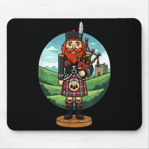 Cool Scottish Nutcracker Bagpes  Mouse Mat
