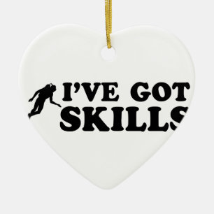 cool scuba dive designs ceramic tree decoration