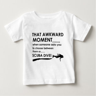 Cool scuba diving designs baby T-Shirt