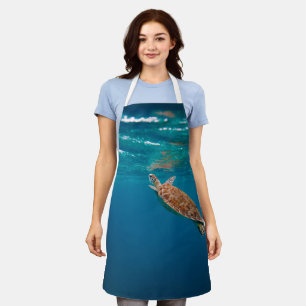 Cool Sea Animals Apron