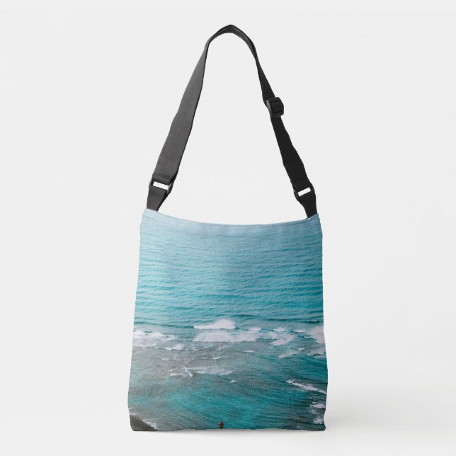 Cool Sea Animals Crossbody Bag (Front)