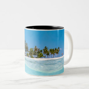 Cool Sea Animals Two-Tone Coffee Mug