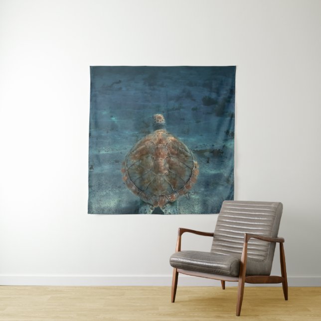 Cool Sea Creatures Tapestry (In Situ)