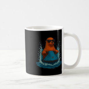 Cool Sea Lion With Sungles Jet Ski Rider Summer Vi Coffee Mug