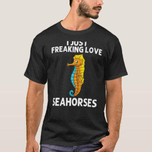Cool Seahorse For Men Women Ocean Sea Animal Fish T-Shirt