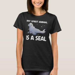 Cool Seal For Men Women Sea Lion Animal Harp Seal T-Shirt