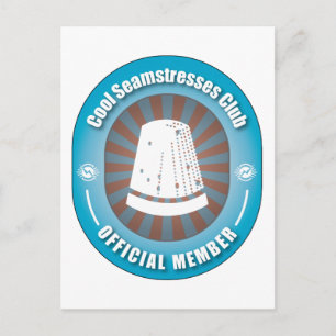Cool Seamstresses Club Postcard