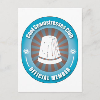 Cool Seamstresses Club Postcard