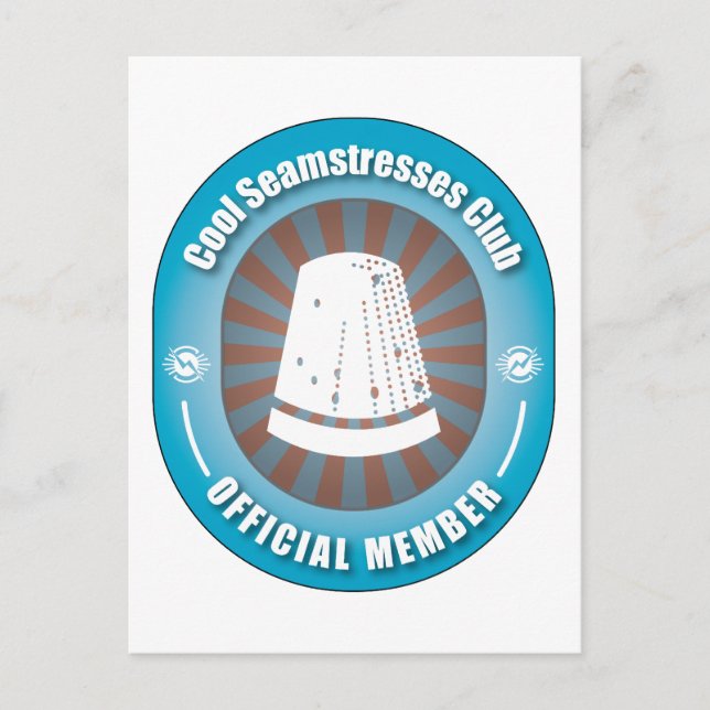 Cool Seamstresses Club Postcard (Front)