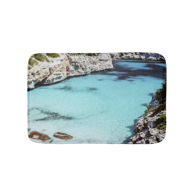 Cool Seascape Bath Mat (Front)