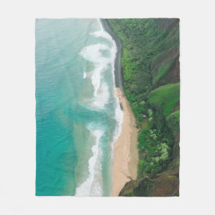 Cool Seascape Fleece Blanket