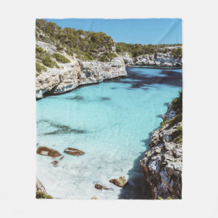 Cool Seascape Fleece Blanket