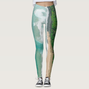 Cool Seascape Leggings