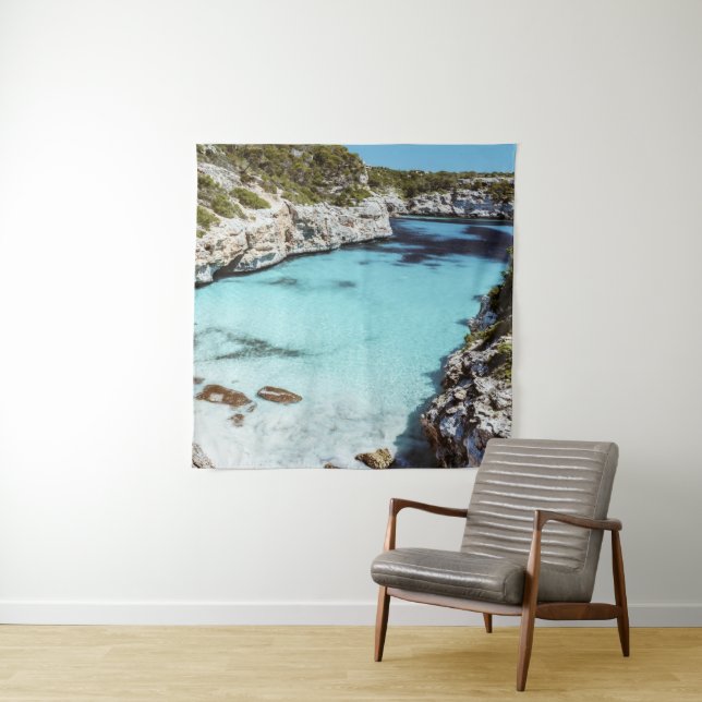 Cool Seascape Tapestry (In Situ)