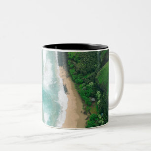 Cool Seascape Two-Tone Coffee Mug