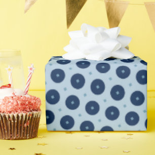 Cool Seasonal Cheerful Joyful Baby Boy Baby Shower Wrapping Paper