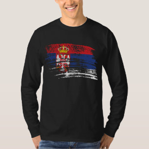 Cool Serbian flag design T-Shirt