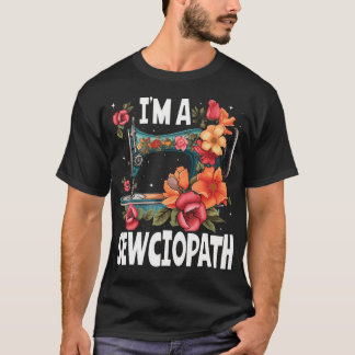 Cool Sewing Art For Grandma Seamstress Tailor Quil T-Shirt