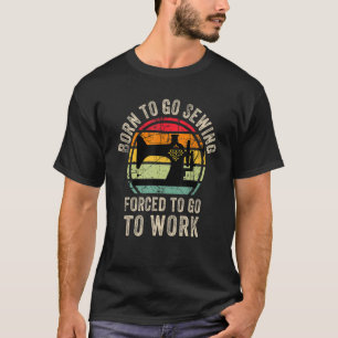 Cool Sewing Machine Graphic Sewing Seamstress Men T-Shirt