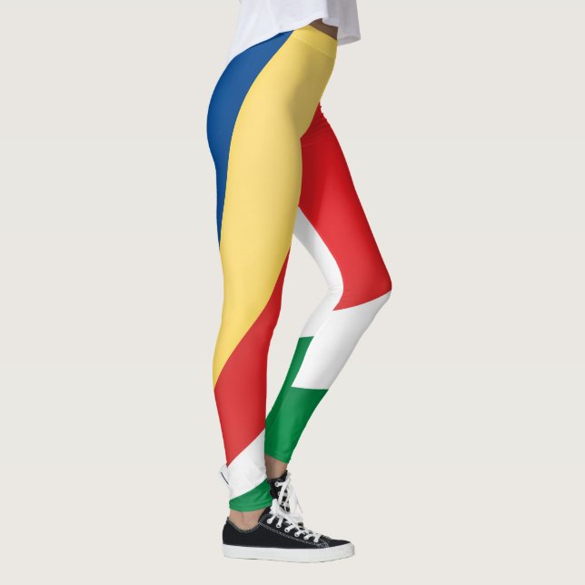 Cool Seychelles Flag Fashion Leggings (Right)