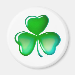 Cool shamrock magnet