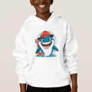 Cool Shark Adventure - Kids’ Hoodie