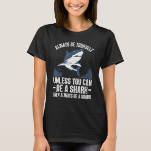 Cool Shark Art For Men Women Megalodon Sharks Biol T-Shirt
