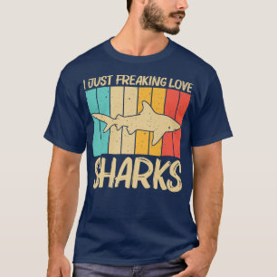 Cool Shark Design For Men Women Shark Ocean Animal T-Shirt