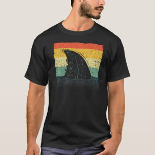 Cool Shark Fin For Men Women Shark Ocean Sharks Su T-Shirt