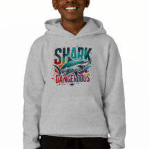 Cool Shark Kids Hoodie – Dive into Style and Comfo