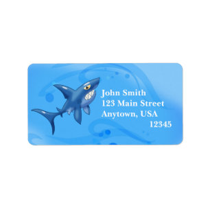 Cool Shark Label