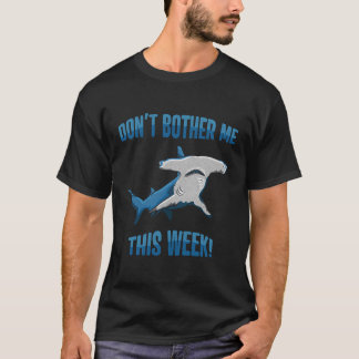 Cool Shark Shirts Men Women Boys Don'T Bother Me T