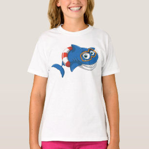 Cool Shark Splash kids T-Shirt Design for Kids